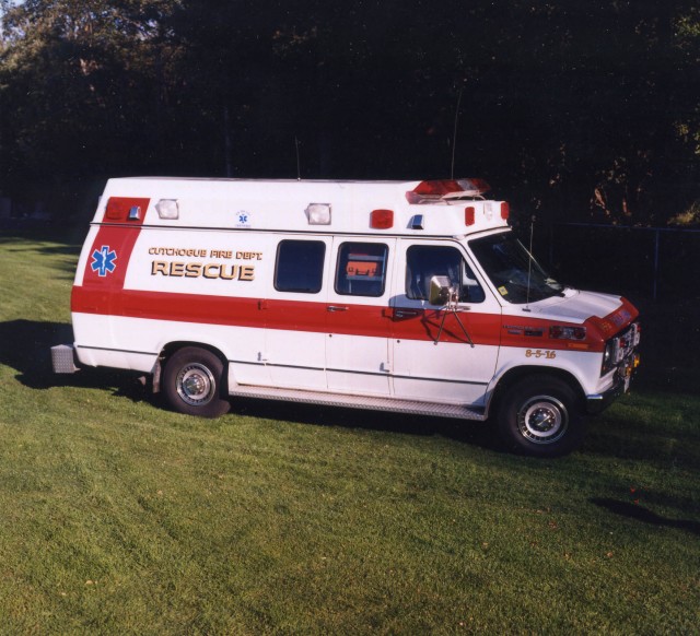 8516 - 1990 Ford Ambulance - CFD's First New Ambulance